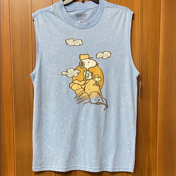 Peanuts Other - PEANUTS Ready For Adventure Sleeveless T-Shirt Medium NWT